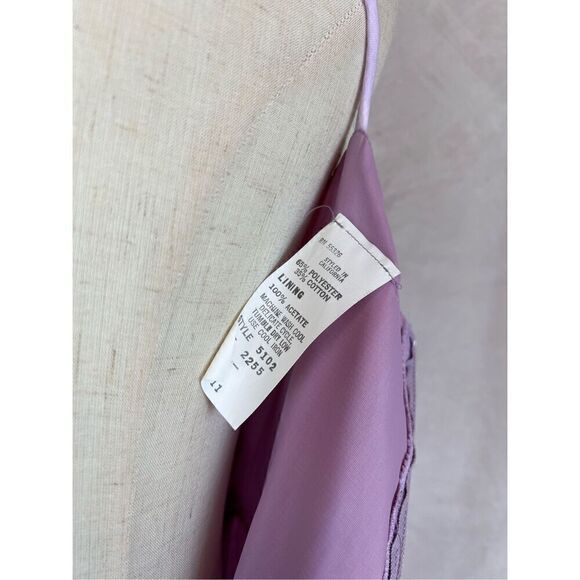 Vintage 70s Gunne Sax Style Maxi with Caplet Puff Sleeves Dress - Picture 11 of 11